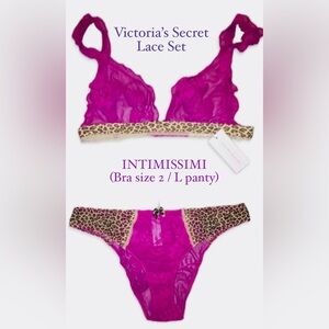 💝 Victoria's Secret Intimissimi Set 💝 S/L